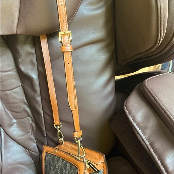 Michael Kors Brown and Tan Crossbody Bag - Picture 5 of 7